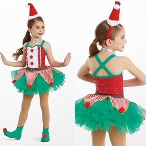 Weissman Dance Holiday tutu costume Sparkle MC
